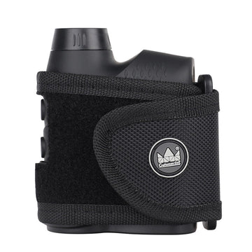 Black Oxford Rangefinder Strap - CraftsmanGolf